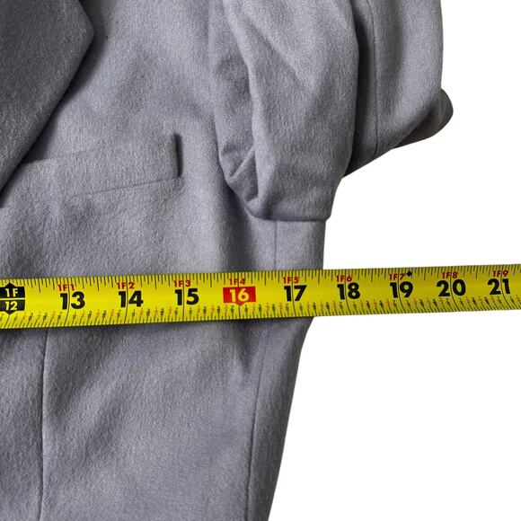 Emporio Armani Purple Wool & Cashmere Blend Women's Blazer Size 42 or 10 | 53-14 - Picture 7 of 8